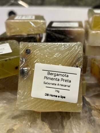 Imagem de Sabonete Artesanal Bergamota e Pimenta Preta 80g